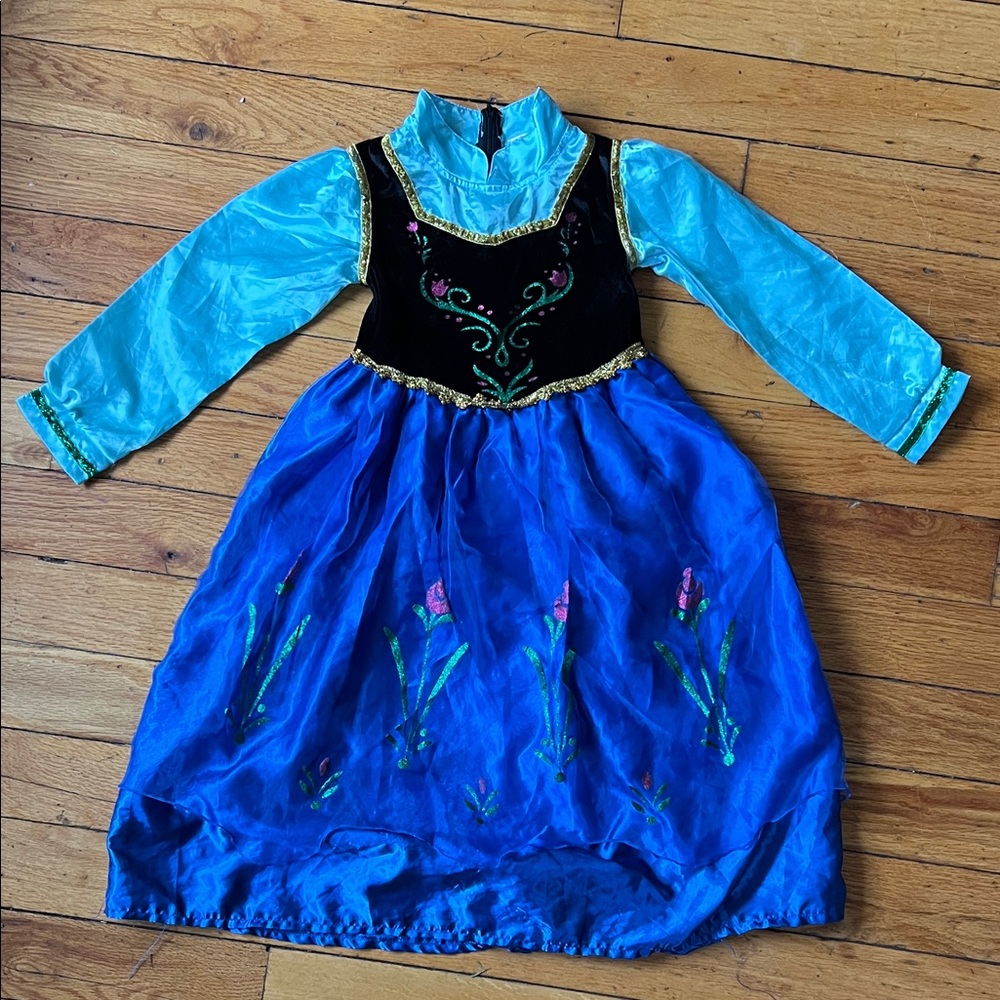 Kids Blue and Black Costume Dress